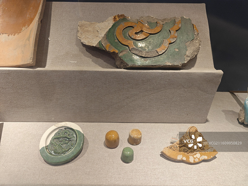 圆明园展览馆文物展览图片素材