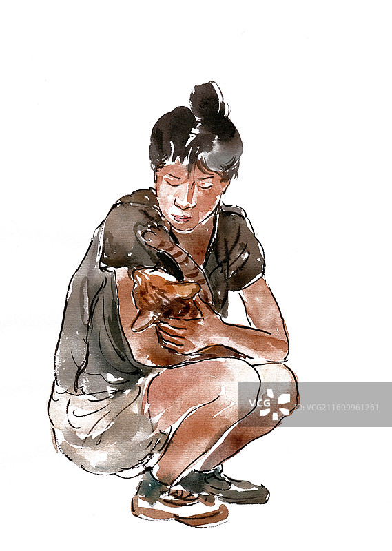 救助流浪猫图片素材