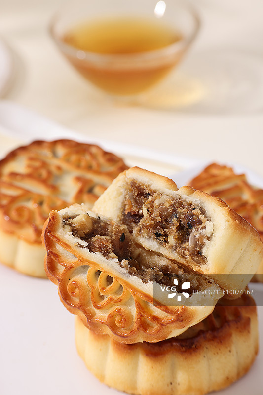 五仁月饼图片素材