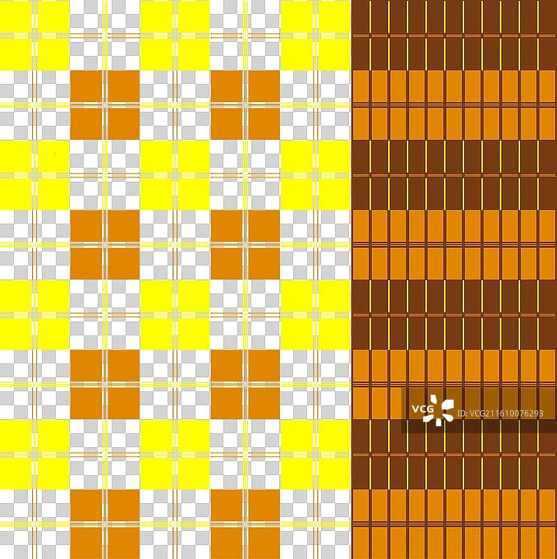 sarung无缝花纹 A01 棕黄色图片素材