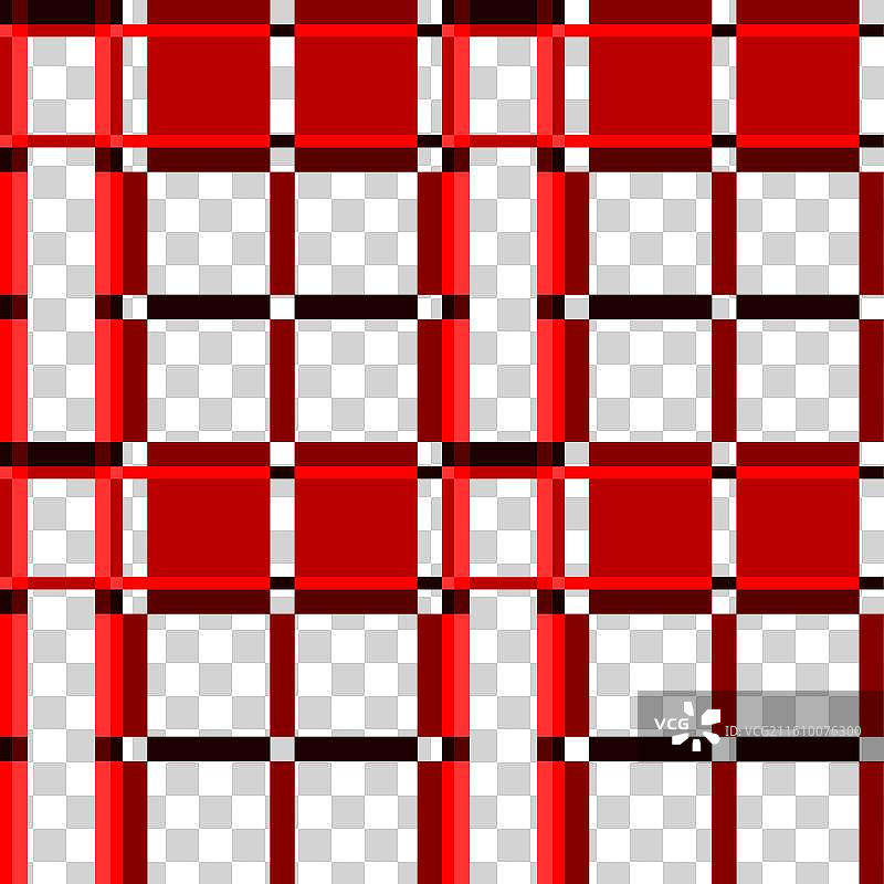 红色调的纱笼无缝图案 a01图片素材