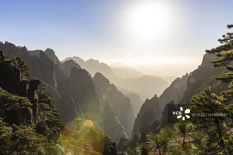 安徽黄山西海大峡谷图片素材