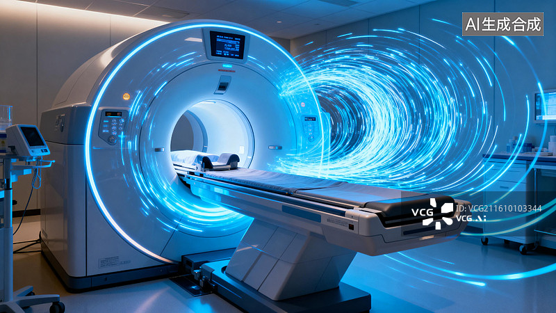 【AI数字艺术】医疗CT扫描设备图片素材