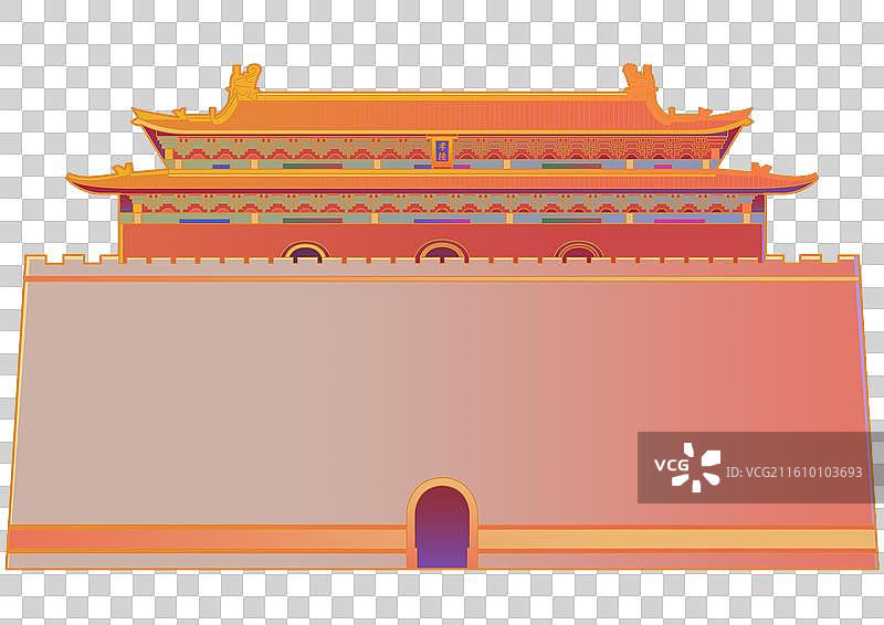 明孝陵南京文旅国潮风图片素材