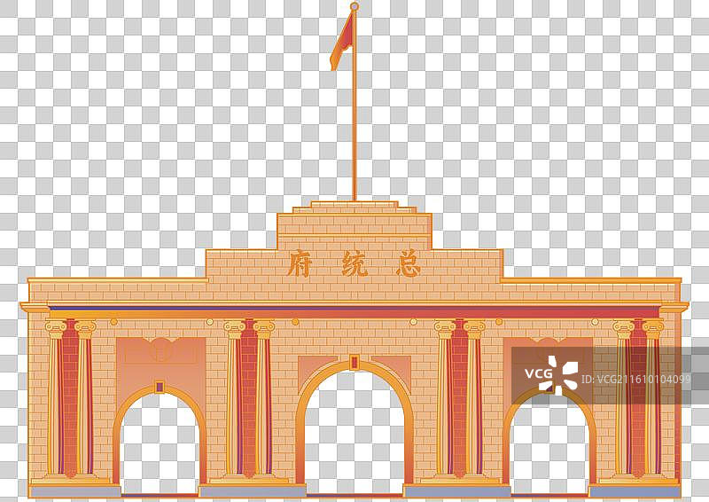 总统府南京文旅国潮风图片素材