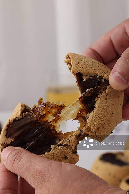 黑糖软心拉丝麻薯图片素材