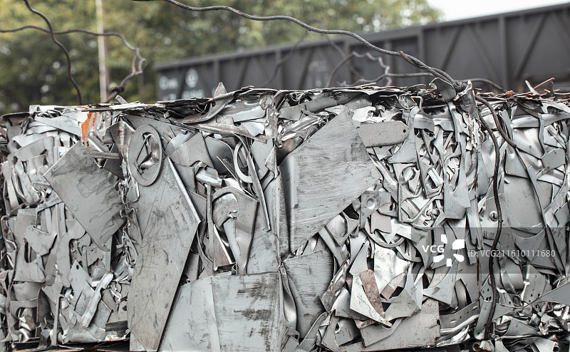 二手废旧金属的回收与利用图片素材