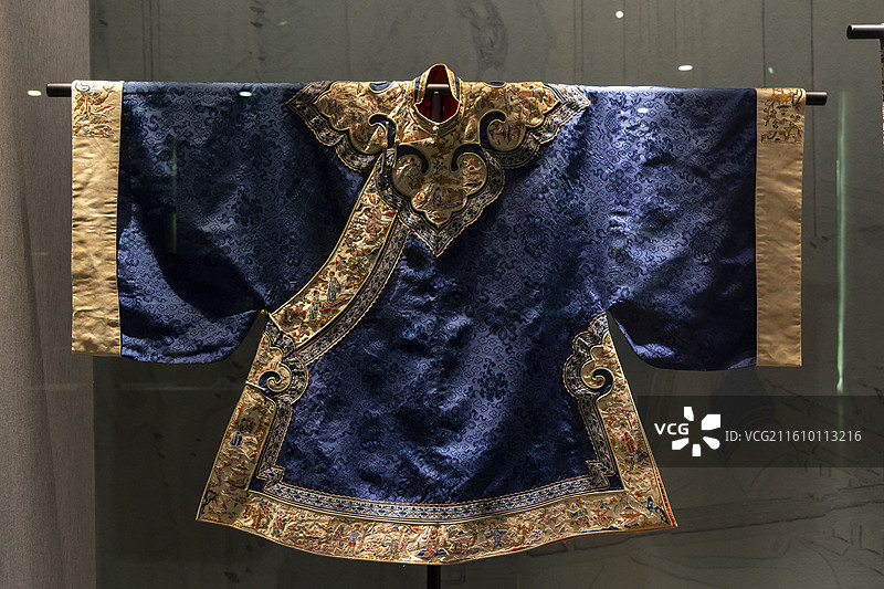 清代汉族服饰展图片素材