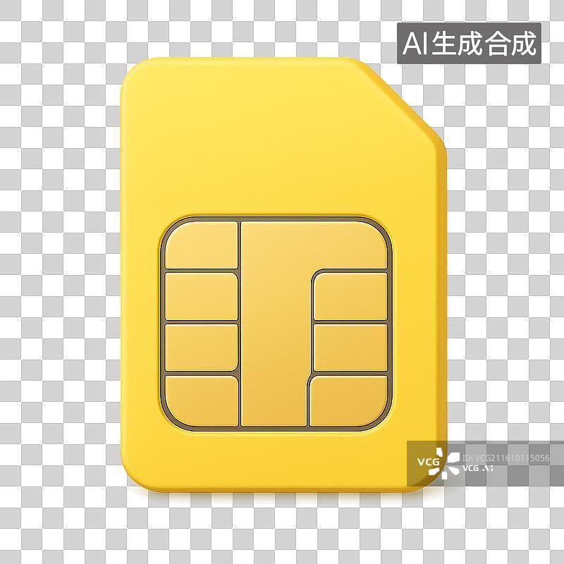 【AI数字艺术】SIM卡图片素材