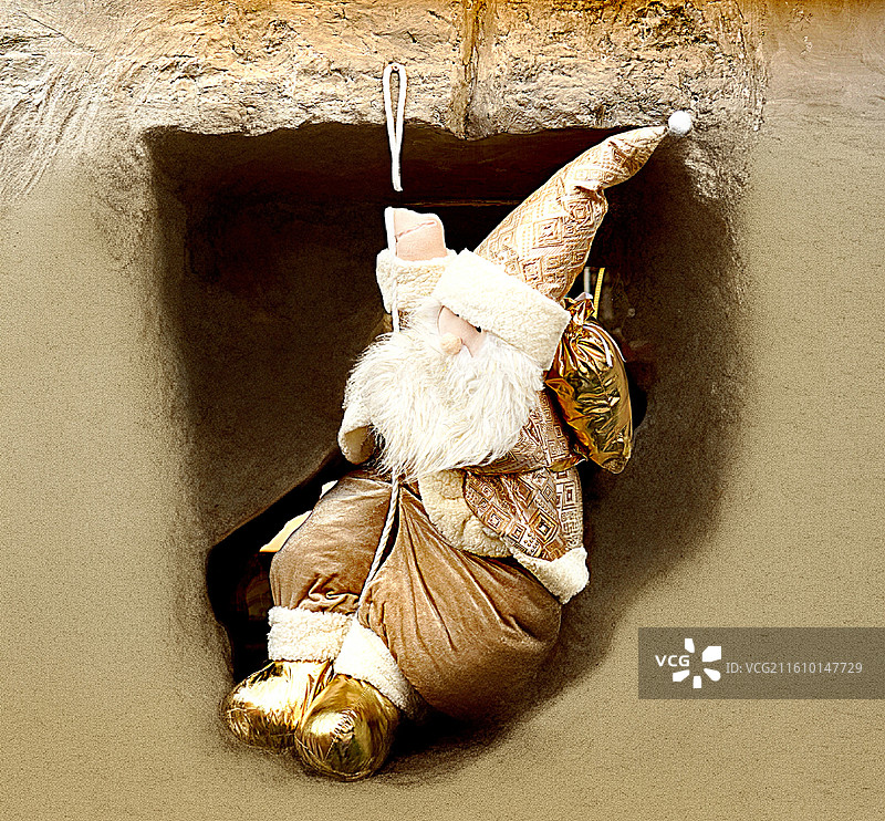 圣诞老人玩偶图片素材