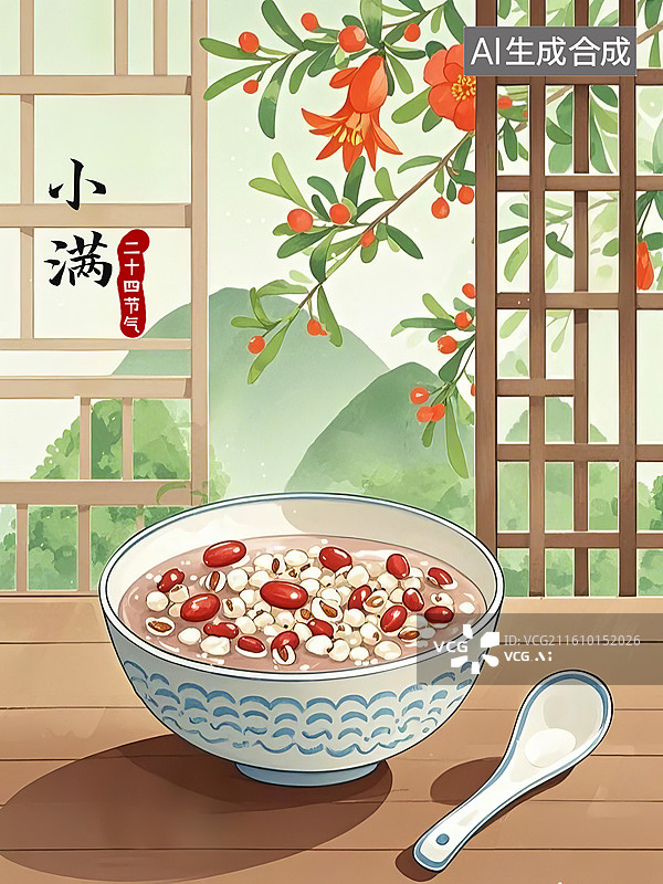 【AI数字艺术】小满图片素材