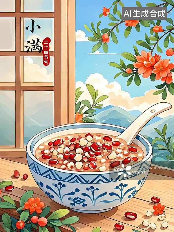 【AI数字艺术】小满图片素材