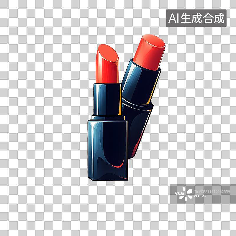 【AI数字艺术】口红元素图片素材