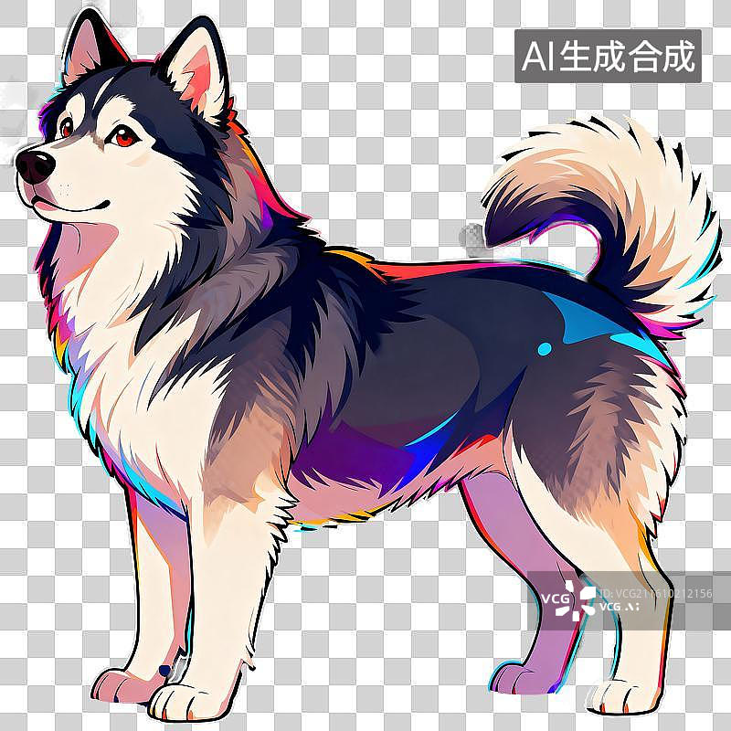 【AI数字艺术】阿拉斯加图片素材