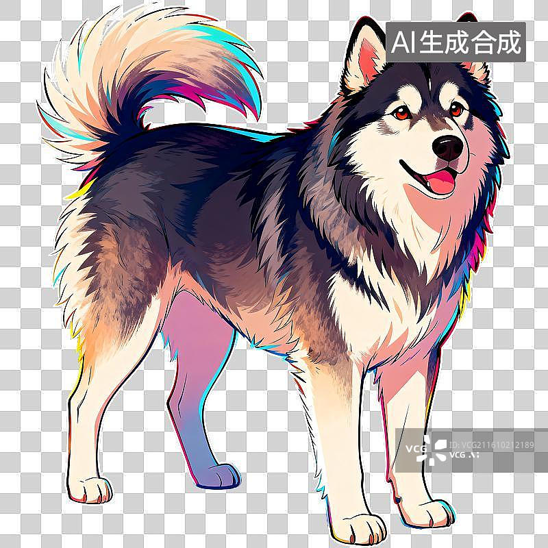 【AI数字艺术】阿拉斯加图片素材