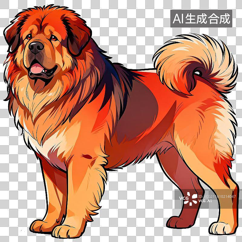 【AI数字艺术】藏獒图片素材