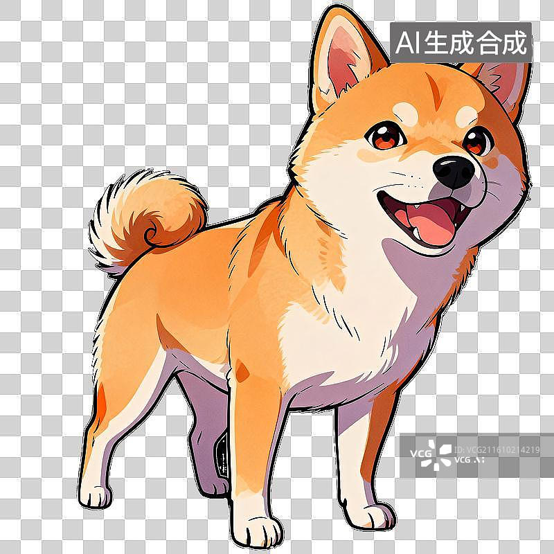 【AI数字艺术】柴犬图片素材