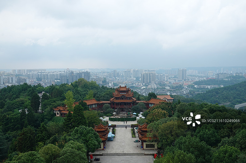 四川省绵阳市游仙区绵阳富乐山人和苑图片素材