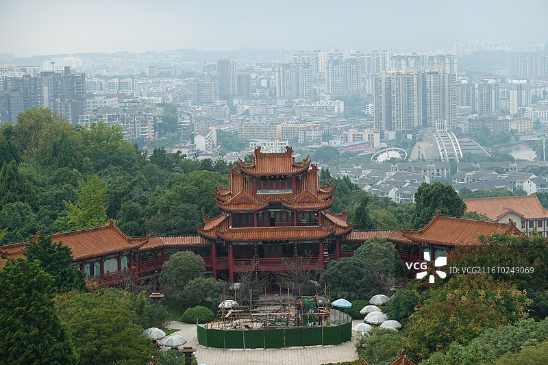 四川省绵阳市游仙区绵阳富乐山人和苑图片素材