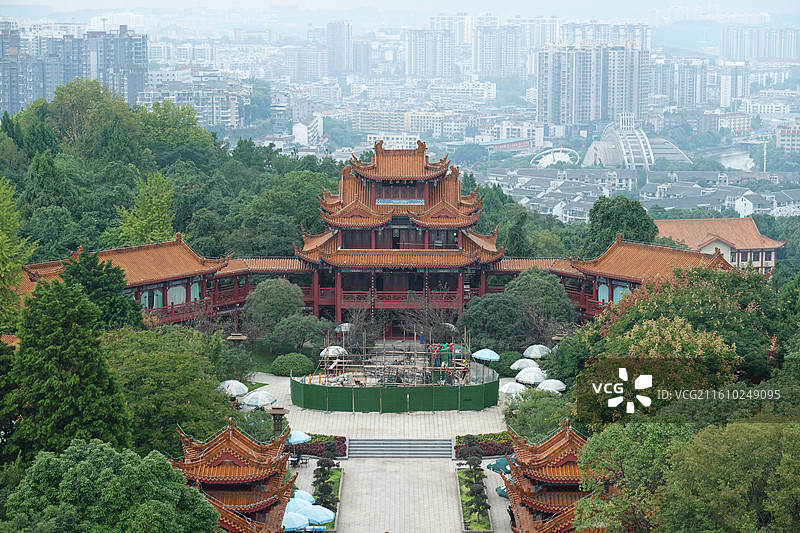 四川省绵阳市游仙区绵阳富乐山人和苑图片素材