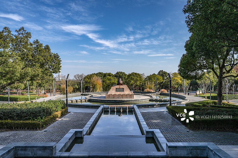 上海吴淞炮台国家湿地公园图片素材