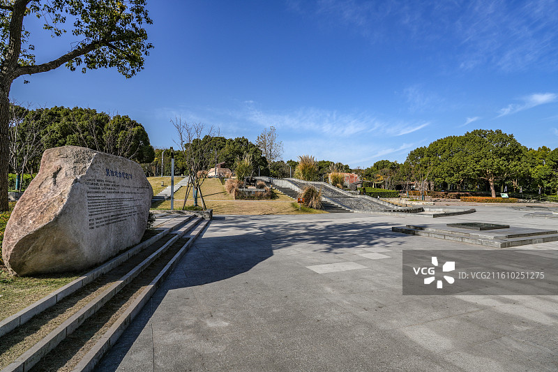 上海吴淞炮台国家湿地公园图片素材