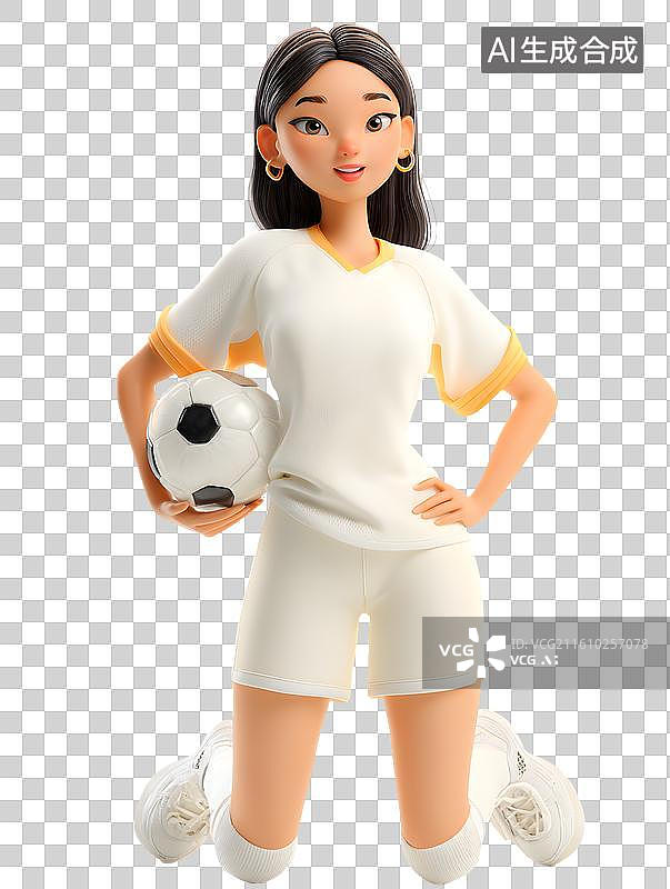 【AI数字艺术】海报足球图片素材