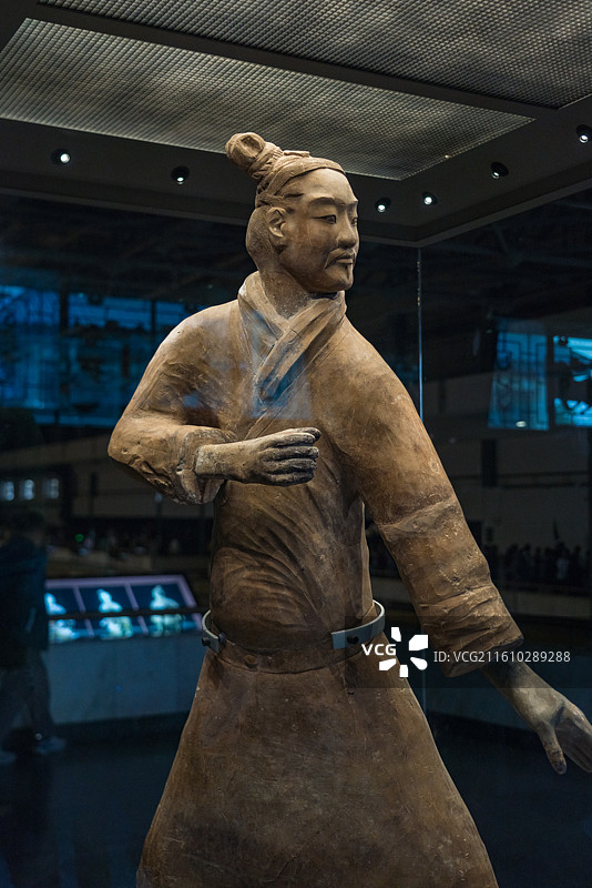 中国陕西西安秦始皇陵兵马俑博物馆图片素材