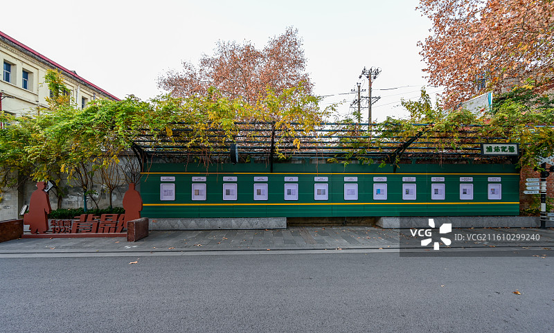 南京浦口火车站街区，朱自清背影发生地，中国最文艺火车站图片素材