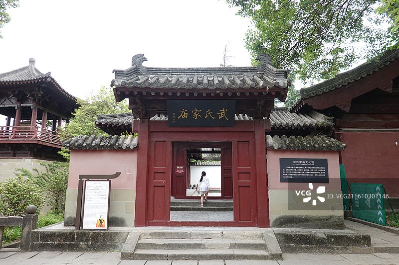 四川省广元市广元皇泽寺图片素材
