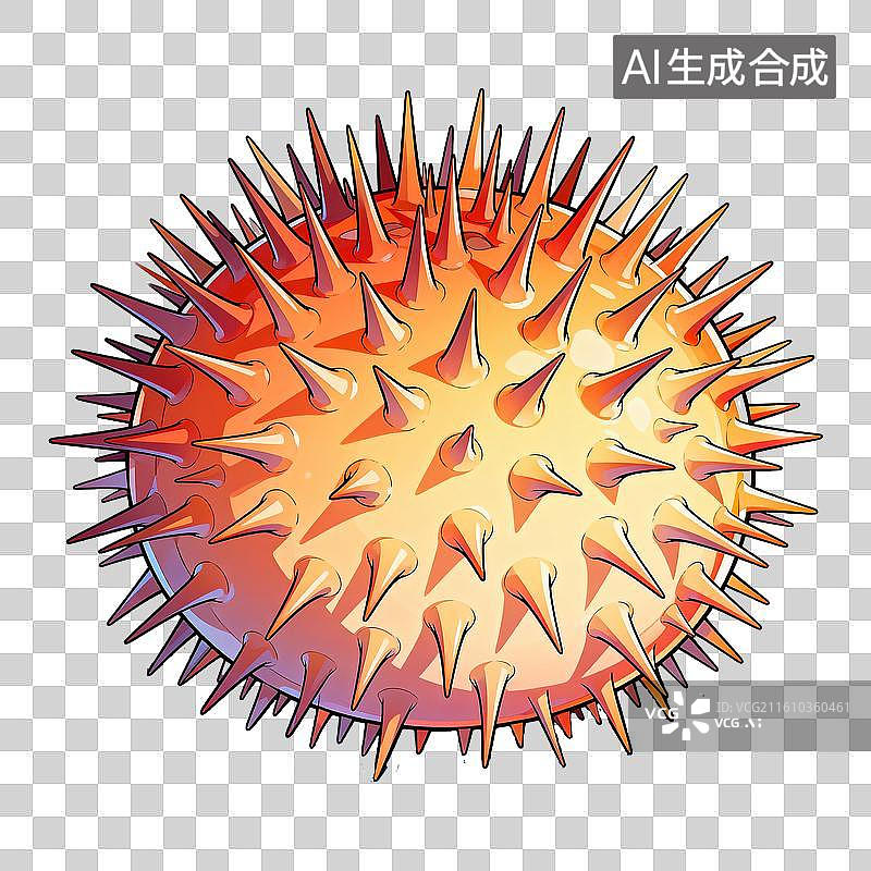 【AI数字艺术】海胆图片素材