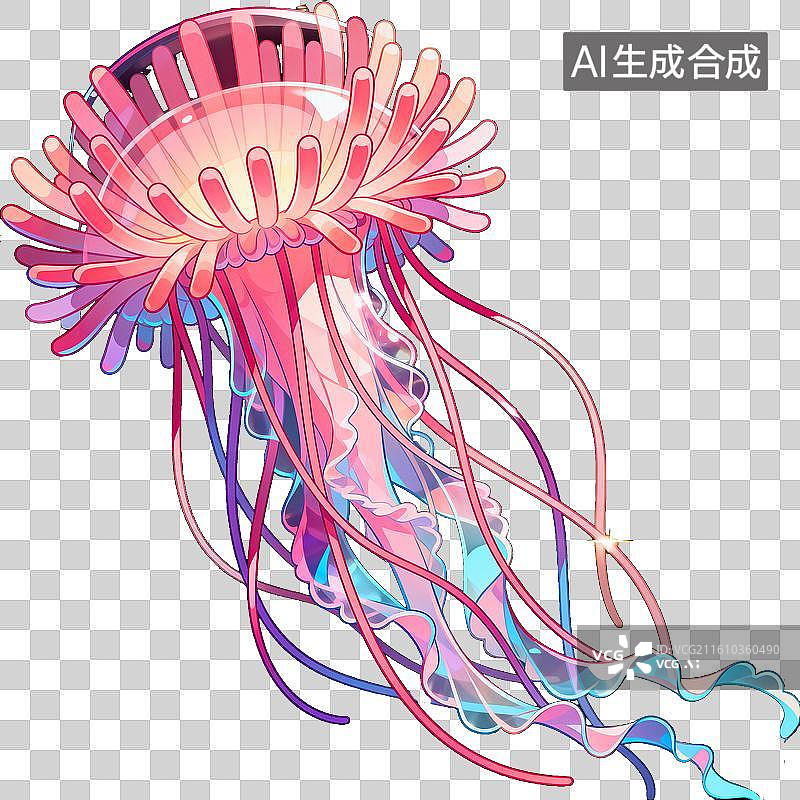 【AI数字艺术】海葵图片素材