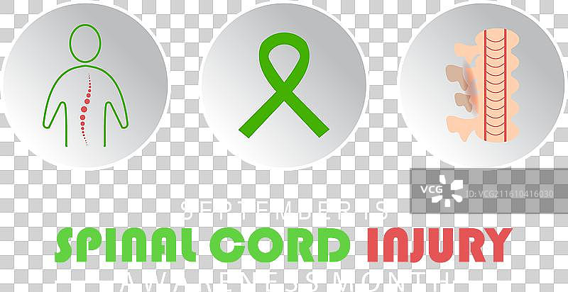 脊髓损伤意识月图片素材