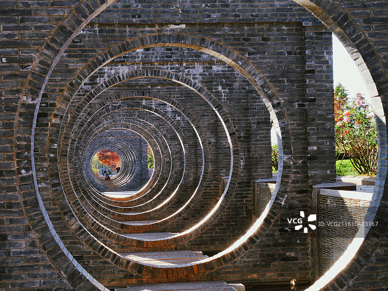 云南昆明滇池旅游度假区大观楼公园庾园图片素材