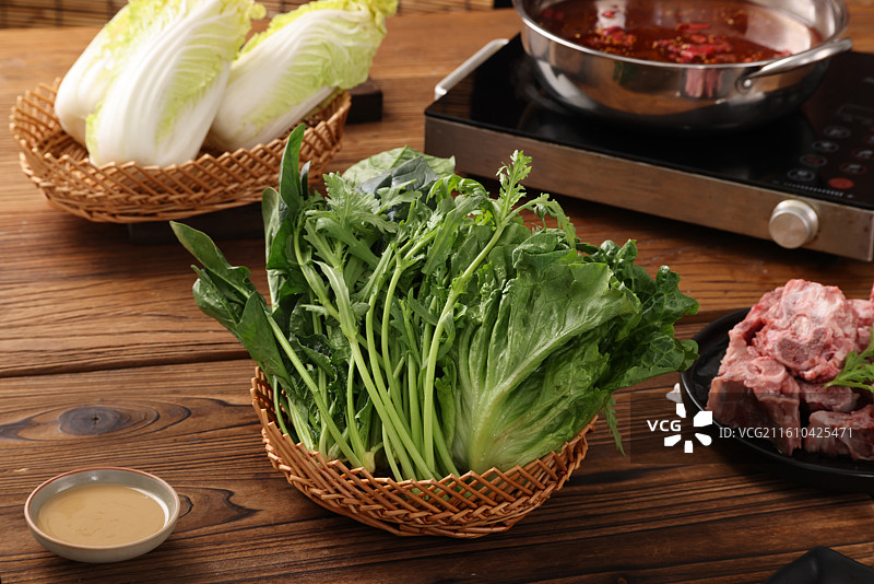 火锅食材锅底图片素材