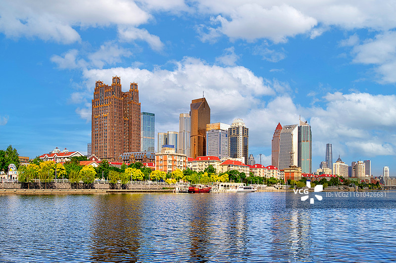 天津，城市建筑风光图片素材