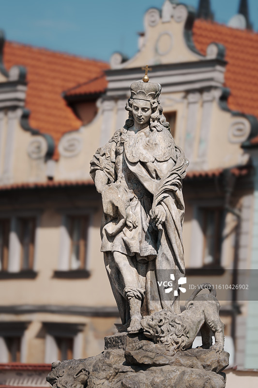 布拉格城市风光图片素材