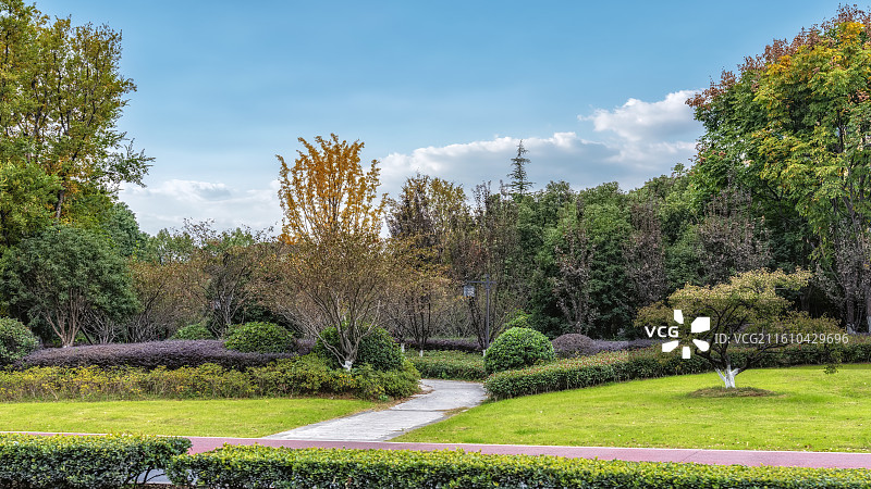 城市公园自然风景图片素材