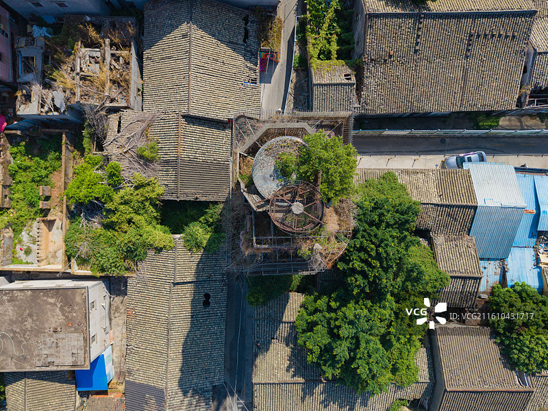 广东省深圳市龙岗区，龙岗怪楼图片素材