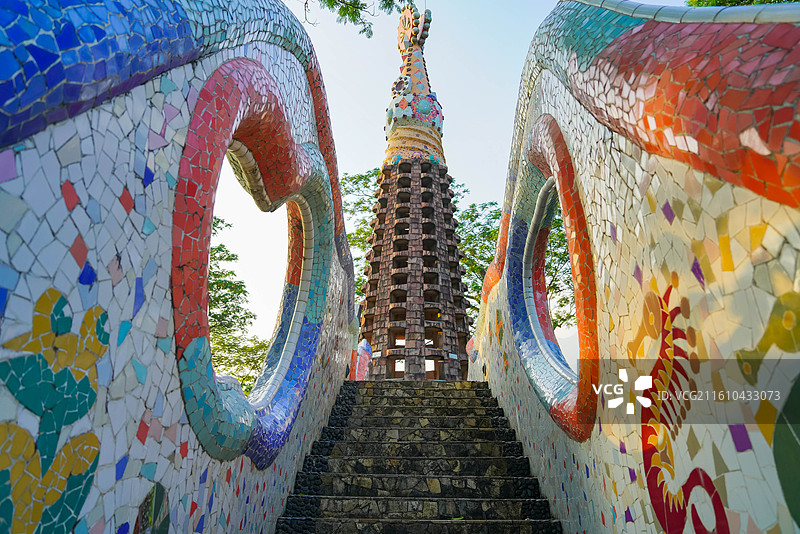 广东省深圳市盐田区，海山街道，深盐路，海山公园图片素材