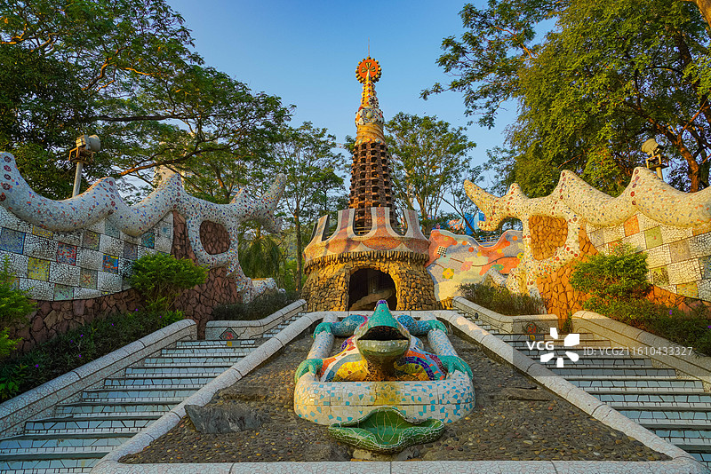 广东省深圳市盐田区，海山街道，深盐路，海山公园图片素材