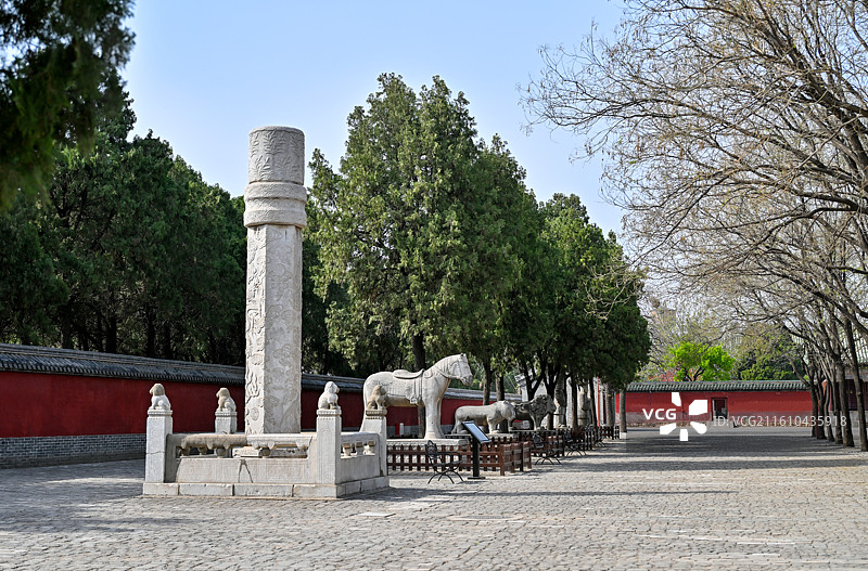 河南省安阳市袁世凯墓袁林图片素材