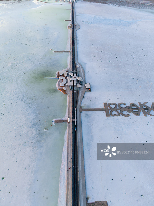 茶卡盐湖图片素材