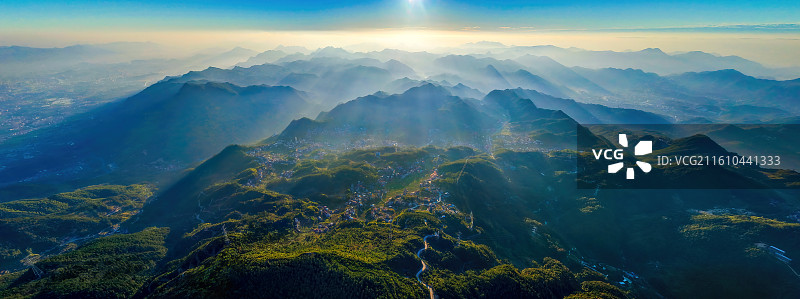 泉州市洛江区虹山乡日出图片素材