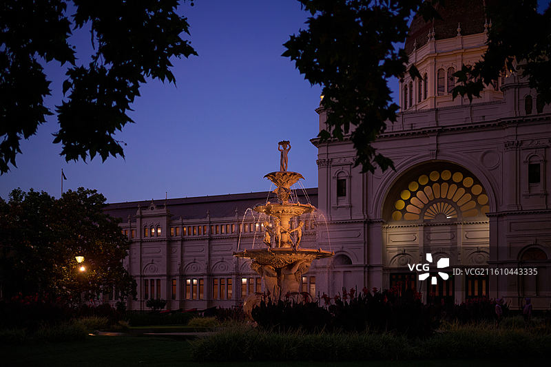 墨尔本卡尔顿花园图片素材