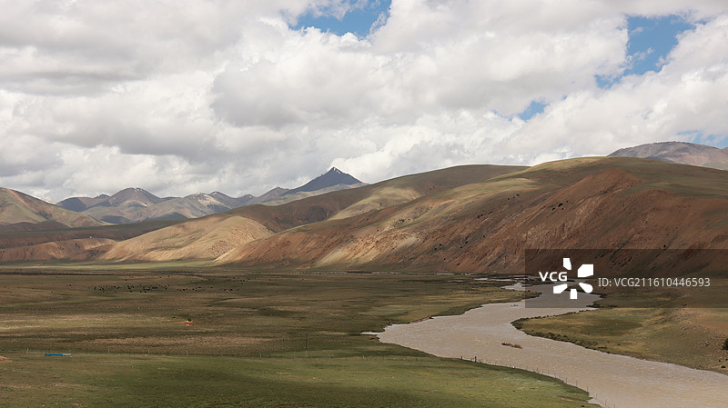西藏草原风光图片素材