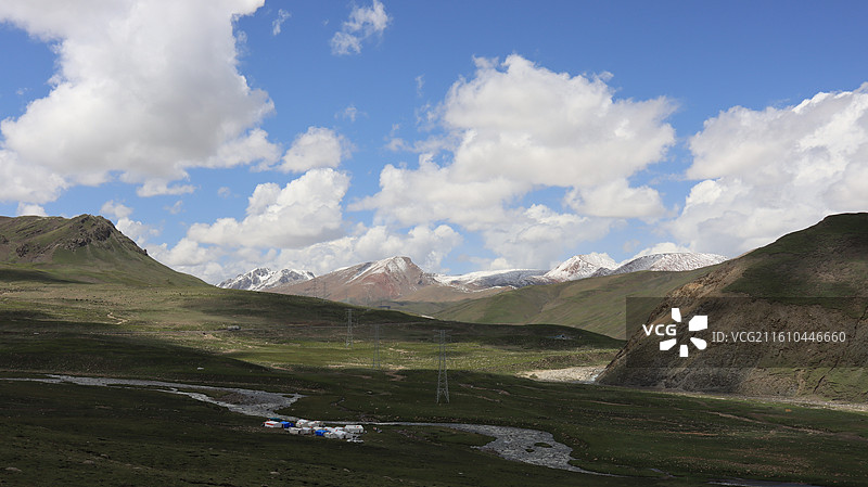 西藏草原风光图片素材