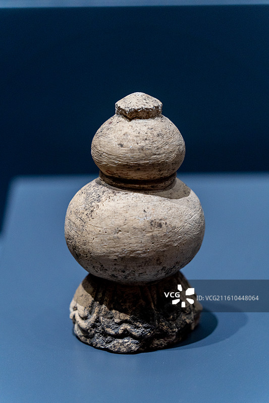 成都考古中心常设展展出的古代石雕图片素材