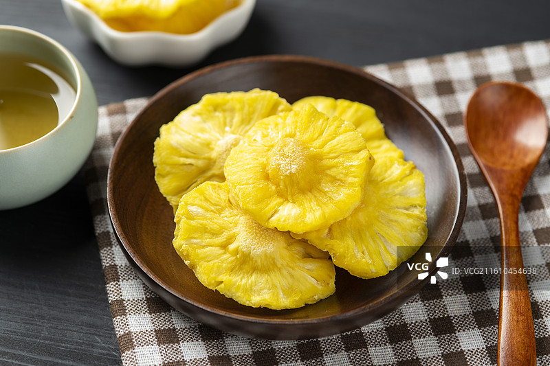 凤梨干菠萝干图片素材