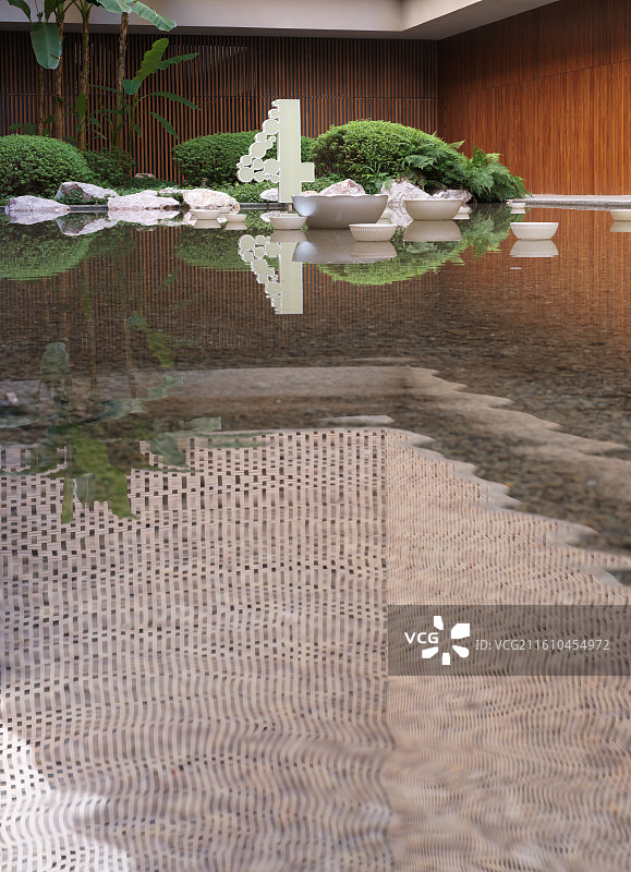 中庭图片素材